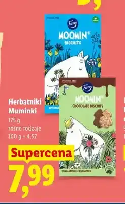 Lidl Herbatniki Muminki czekoladowe oferta
