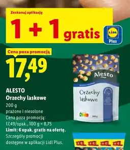Lidl Orzechy laskowe Alesto oferta