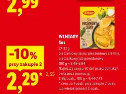 Lidl Sos pieczeniowy ciemny Winiary oferta