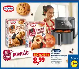 Lidl Mieszanka do airfryera pączki skyrusie Dr. Oetker oferta