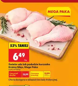 Biedronka Świeże udo kurczaka Kraina Mięs Mega Paka oferta