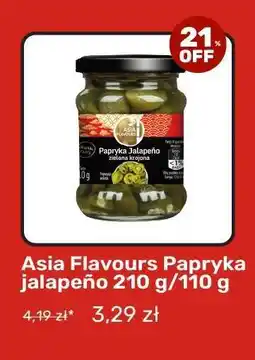 Biedronka Asia Flavours Papryka jalapeño 210 g/110 g oferta