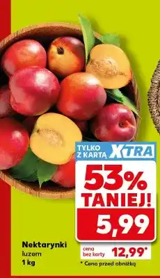 Kaufland Nektarynki luzem oferta