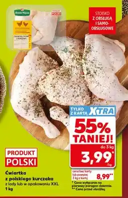 Kaufland Ćwiartka z polskiego kurczaka oferta