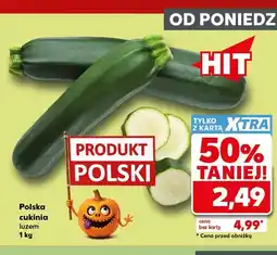 Kaufland Cukinia polska luzem oferta