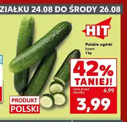 Kaufland Ogórki polskie luzem oferta
