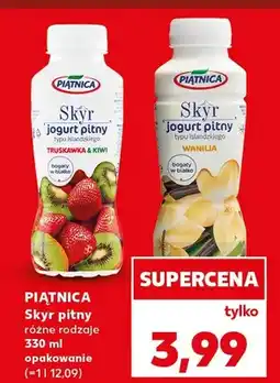 Kaufland Skyr pitny Piątnica wanilia oferta
