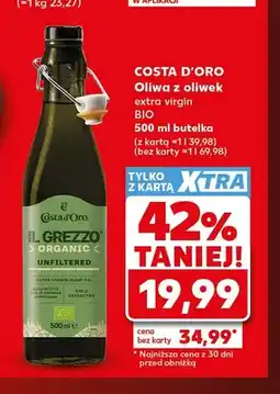 Kaufland Oliwa z oliwek extra virgin BIO Costa d'Oro oferta