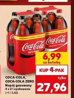 Kaufland Napój gazowany Coca-Cola 4-pak oferta