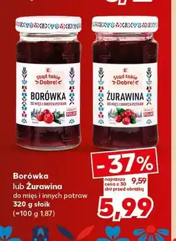 Kaufland Borówka do mięs i innych potraw Stąd takie Dobre! oferta