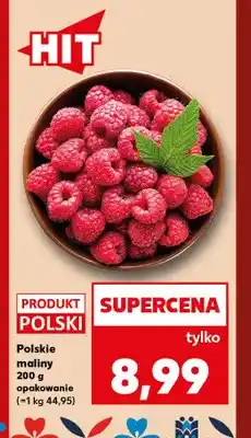 Kaufland Polskie maliny świeże oferta