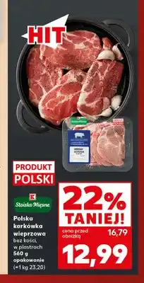 Kaufland Karkówka wieprzowa bez kości w plastrach Stoisko Mięsne oferta