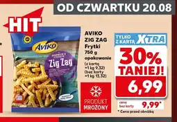 Kaufland Frytki Aviko Zig Zag oferta