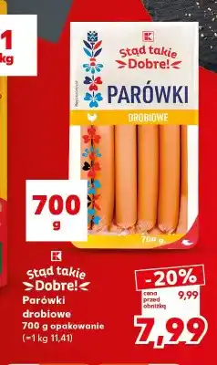 Kaufland Parówki drobiowe Stąd takie Dobre! oferta