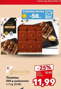 Kaufland Tiramisu Gold Edition oferta
