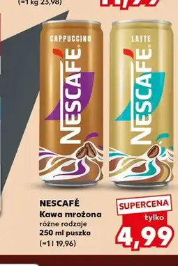 Kaufland Kawa mrożona Nescafé Cappuccino oferta