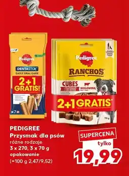 Kaufland Przysmaki dla psów Pedigree Dentastix 3-pak oferta