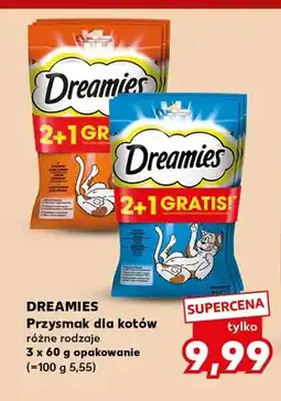 Kaufland Przysmaki dla kotów Dreamies z kurczakiem 3-pak oferta