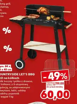 Kaufland Grill na kółkach Countryside Let's Bbq oferta