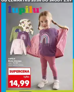 Kaufland Bluza dresowa dziecięca Lupilu oferta