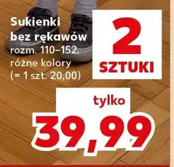 Kaufland Sukienka bez rękawów dziecięca 2-pak oferta