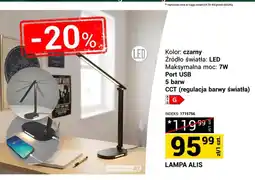 Merkury Market Lampa biurkowa LED Alis czarna 7W oferta