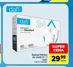 Carrefour Zestaw filtrów do wody Dafi 2+1 Standard oferta