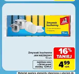 Carrefour Zmywaki kuchenne Jan Niezbędny 10-pak oferta