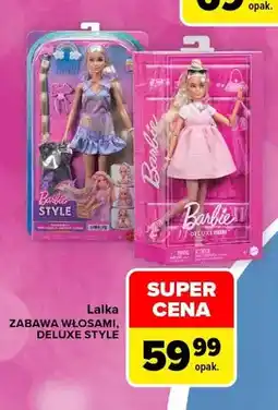 Carrefour Lalka Barbie Deluxe Style oferta