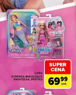 Carrefour Lalka Barbie Syrenka Migoczące Światełka oferta