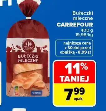 Bułeczki mleczne Carrefour Classic