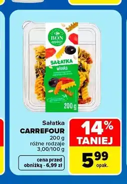 Carrefour Sałatka włoska Carrefour Bon Appétit! oferta