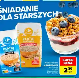 Carrefour Płatki owsiane Carrefour Classic górskie oferta