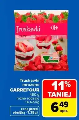 Carrefour Truskawki mrożone Carrefour oferta