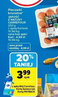 Carrefour Pieczarki brunatne Jakość z Natury Carrefour oferta