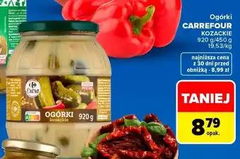 Ogórki Carrefour Kozackie
