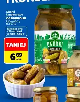 Carrefour Ogórki konserwowe Carrefour oferta