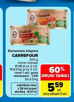Carrefour Mięsiwo z golonką Carrefour oferta