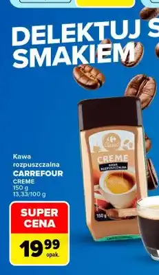 Carrefour Kawa rozpuszczalna Carrefour Classic Creme oferta