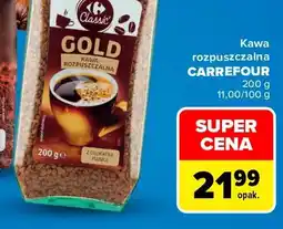 Carrefour Kawa rozpuszczalna Carrefour Classic Gold oferta