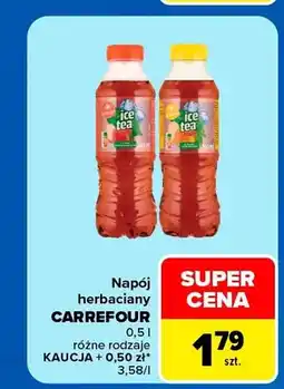 Carrefour Napój herbaciany Carrefour oferta