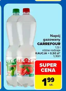 Carrefour Napój gazowany Carrefour oferta