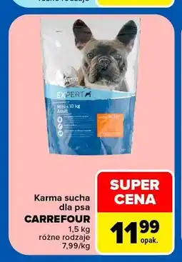 Carrefour Karma sucha dla psa Carrefour Companino Experta oferta