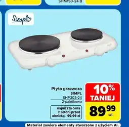 Carrefour Płyta grzewcza Simpl oferta