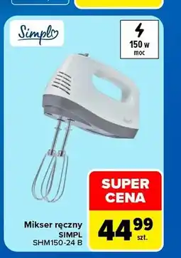 Carrefour Mikser ręczny Simpl oferta