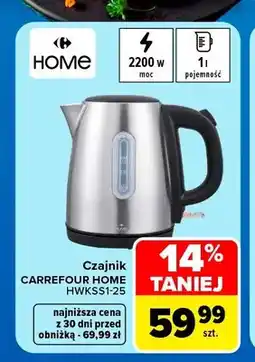 Carrefour Czajnik elektryczny Carrefour Home oferta