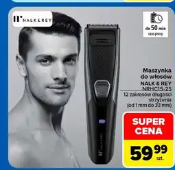 Carrefour Maszynka do włosów Nalk & Rey oferta
