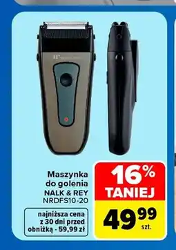 Carrefour Maszynka do golenia Nalk & Rey oferta