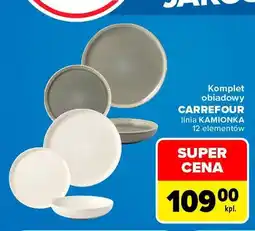 Carrefour Komplet obiadowy Carrefour Kamionka 12 elementów oferta