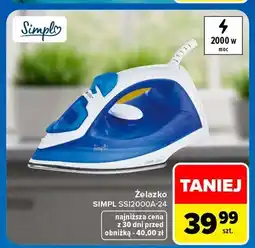 Carrefour Żelazko Simpl oferta